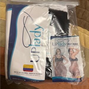 UPLady High-Waist Shapewear Briefs in Black